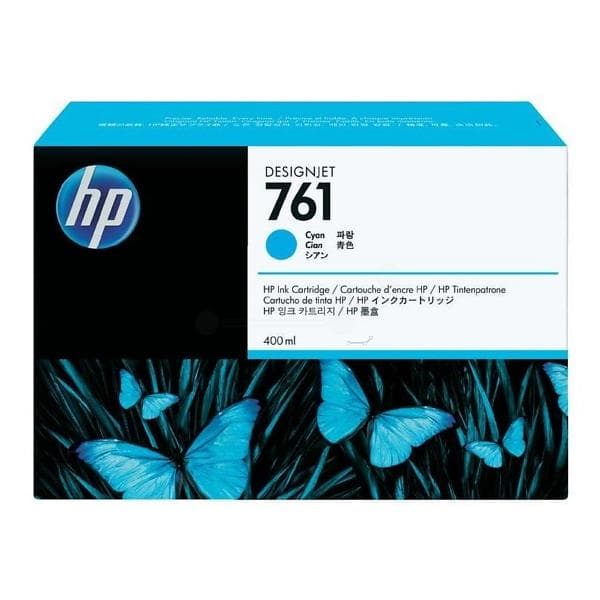 HP 761 400ml (Cyan) 3-pack