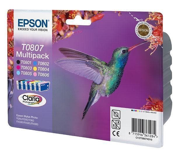 Epson T0807 (6 Färger)