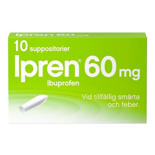 Ipren 60mg 10 Suppositorier