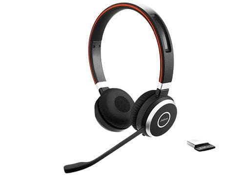 Jabra Evolve 65 UC Stereo Wireless On-ear Headset