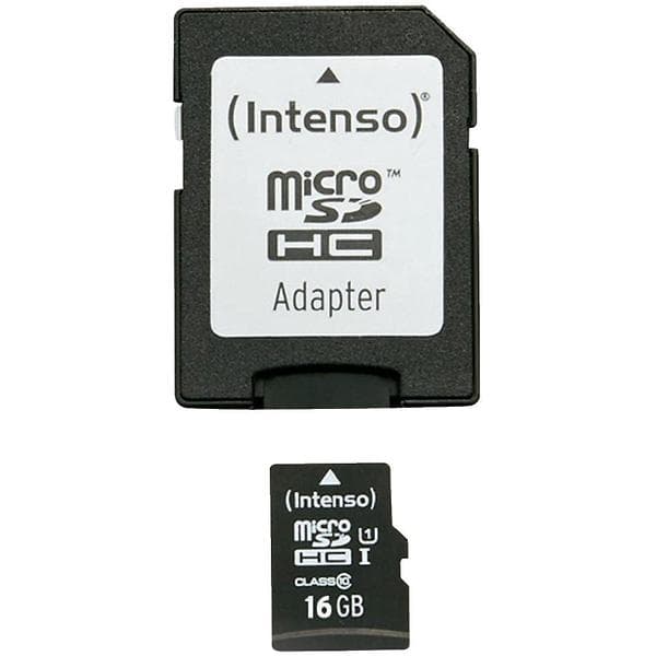 Intenso Premium microSDHC Class 10 UHS-I U1 16GB
