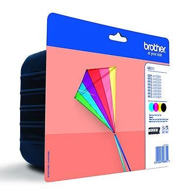 Brother LC223 (Svart/Cyan/Magenta/Gul)