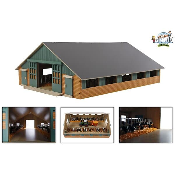 Kids Globe Cowshed 1:32
