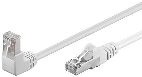 Goobay F/UTP Cat5e RJ45 - RJ45 (angled) 0,25m