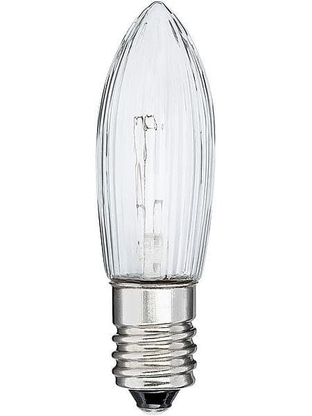 Konstsmide 1051-030 Reservlampa E10 3W 3-pack (Dimbar)