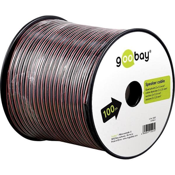 Goobay CCA 2x1,5mm 10m