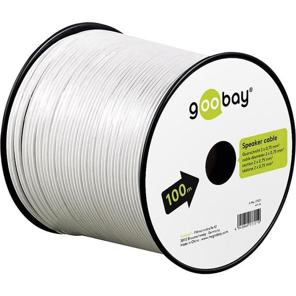 Goobay CCA 2x0,75mm 50m