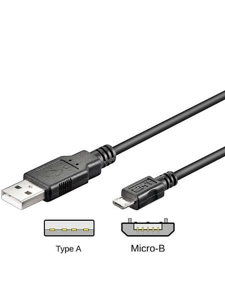 Goobay USB A - USB Micro-B 2.0 5m