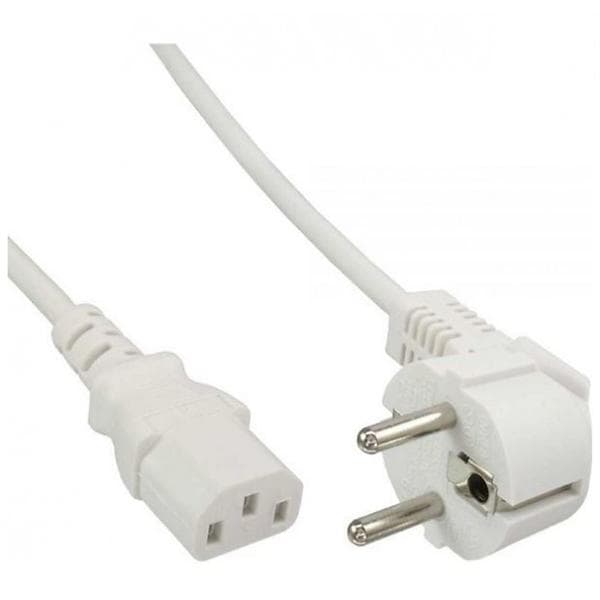 InLine CEE 7/7 (angled) - IEC C13 3m
