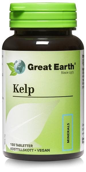 Great Earth Kelp 150 Tabletter
