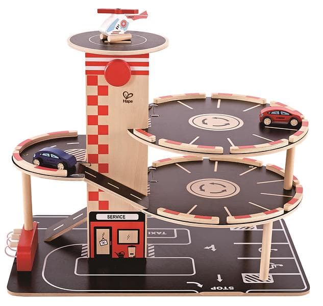 Hape Parkera Och Gå Garage E3002