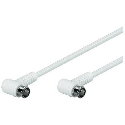 Goobay Antenna Quick F-Contact (2x angled) 3,5m