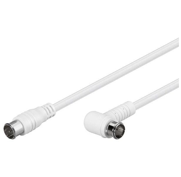 Goobay Antenna Quick F-Contact (angled) 1,5m