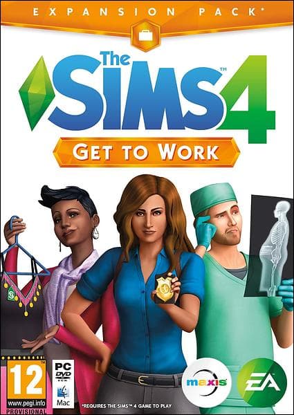 The Sims 4: Get to Work (Expansion) (PC)