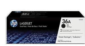 HP 36A (Svart) 2-pack