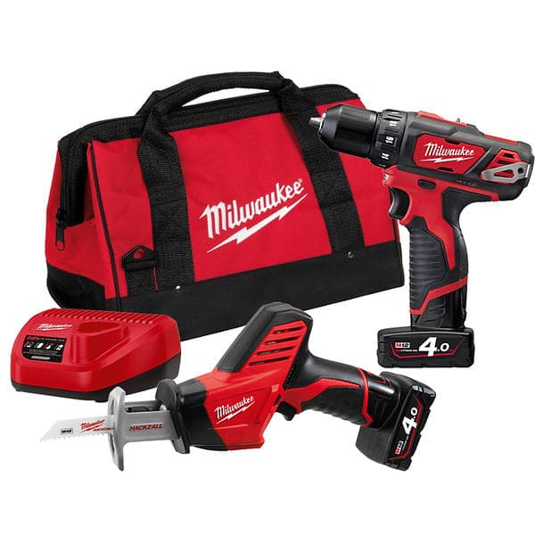 Milwaukee M12 BPP2C-402B (2x4,0Ah)