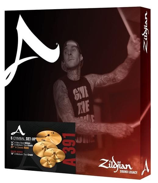 Zildjian A 391 Box Set (14/16/21 + 18 Crash)