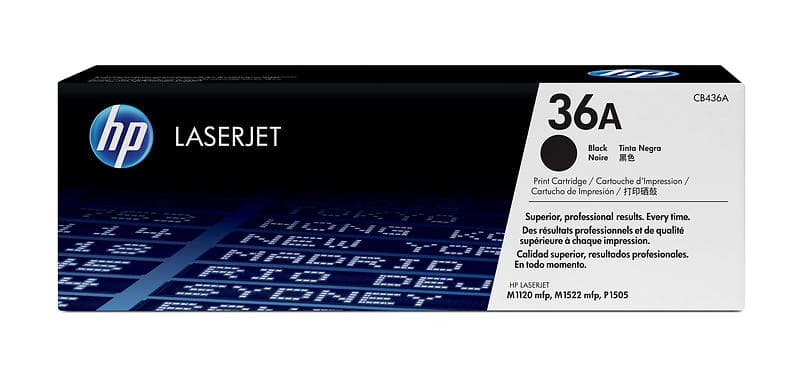 HP 36A (Svart)