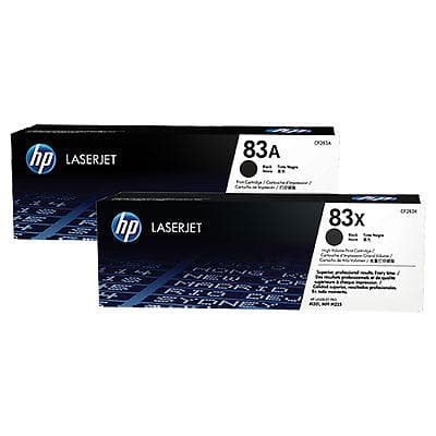 HP 83A (Svart) 2-pack