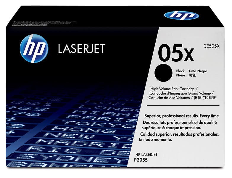 HP 05X (Svart)