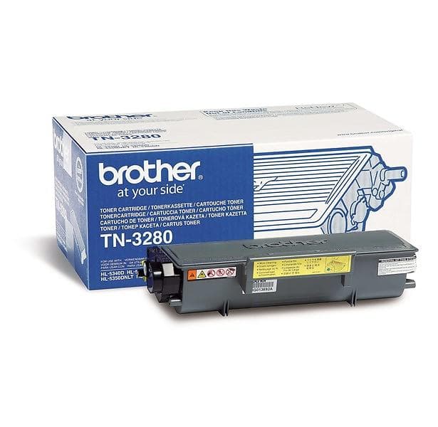 Brother TN-3280 (Svart) 2-pack