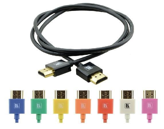 Kramer C-HM/HM/PICO Slim HDMI - HDMI High Speed with Ethernet 1,8m