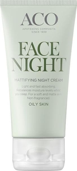 ACO Face Night Mattifying Cream 50ml
