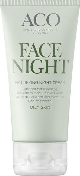 ACO Face Night Mattifying Cream 50ml