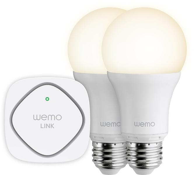 Belkin WeMo LED Lighting Starter Set E27 10W 2-pack (Dimbar)