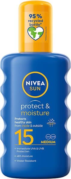 Nivea Sun Protect & Moisture Spray SPF15 200ml
