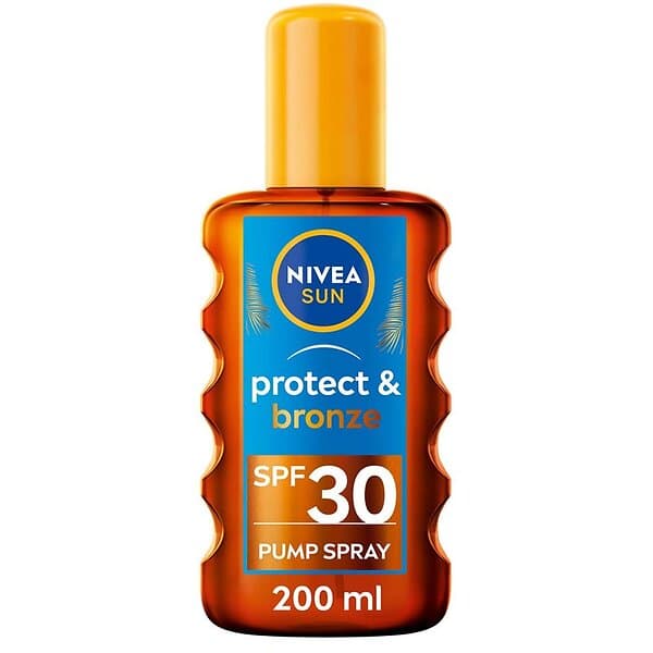 Nivea Sun Protect & Bronze Tan Activating Protecting Oil SPF30 200ml