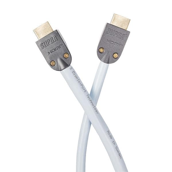 Supra HD 18Gbps HDMI - HDMI High Speed with Ethernet 1m