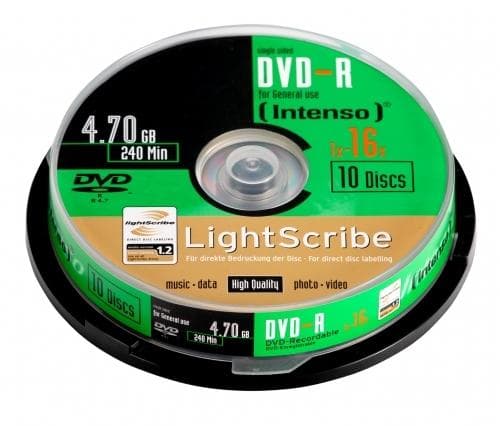 Intenso DVD-R 4,7GB 16x 100-pack Spindel