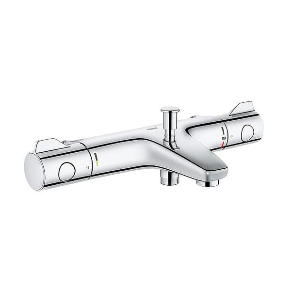 Grohe Grohtherm 800 Badkarsblandare 34570000 (Krom)