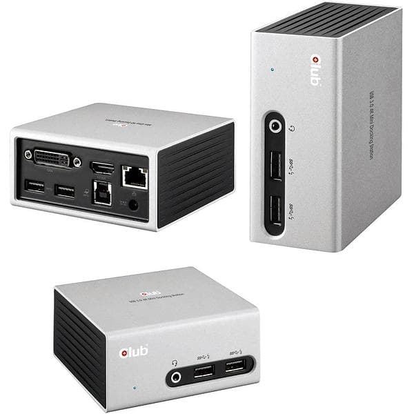 Club 3D SenseVision USB 3.0 4K Mini Docking Station