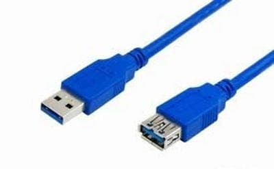 MediaRange USB A - USB A M-F 3.0 1,8m