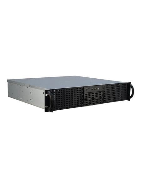 Inter-Tech IPC 2U-20240 (Svart/Silver)