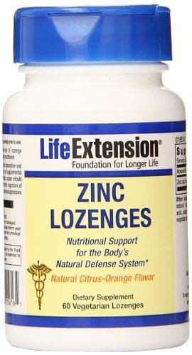 Life Extension Zinc 60 Lozenges