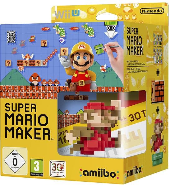 Super Mario Maker (inkl. Amiibo Mario Figure) (Wii U)