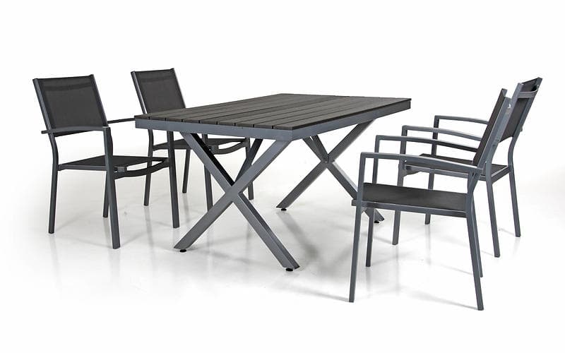 Brafab Grupp Leone 150x90cm (inkl. 4st Stapelstolar)