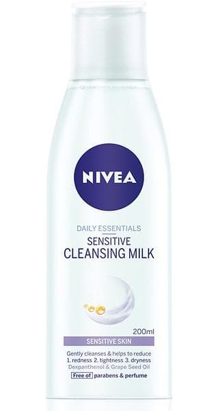 Nivea Daily Essentials Sensitive Cleansing Milk 200ml