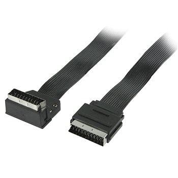 Digitaltvexperten Scart - Scart (angled) 3m