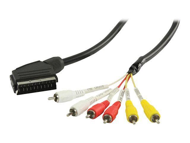 Valueline Scart - 6RCA 1m