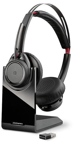 Poly Voyager Focus B825 UC Wireless On-ear Headset