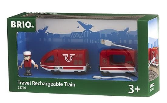 BRIO Uppladdningsbart Tåg 33746