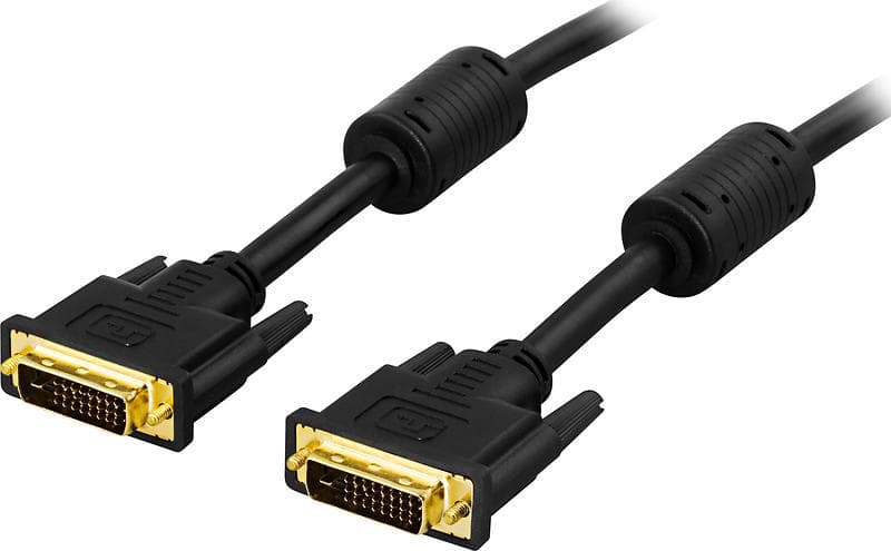 Deltaco DVI-D - DVI-D Dual Link 3m