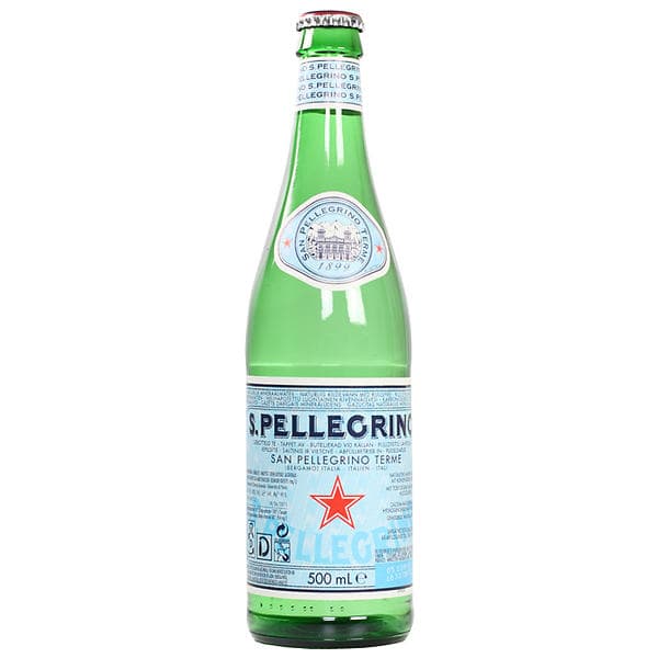 Sanpellegrino Sparkling Mineral Water Glas 0,5l