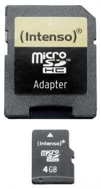 Intenso microSDHC Class 4 4GB