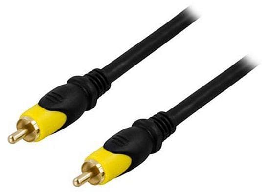 Deltaco Double shielded Video 1RCA - 1RCA 10m