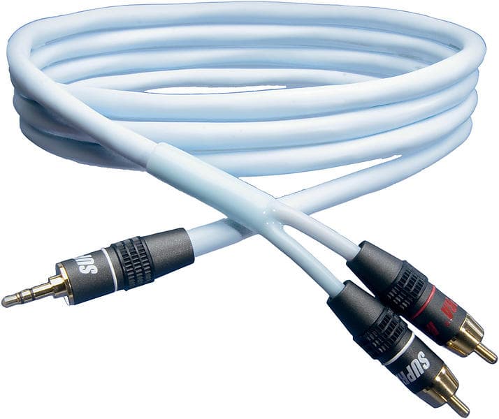 Supra BiLine-MP 3.5mm - 2RCA 15m